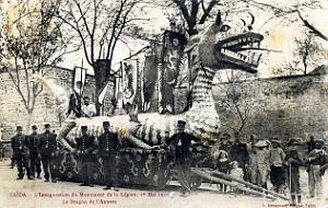 SAIDA - INAUGURATION D UN MONUMENT DE LA LEGION 1910 (11)
